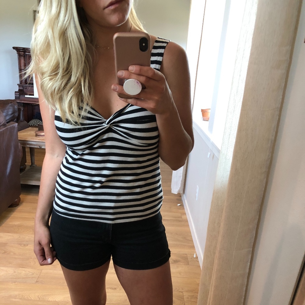 stripe tank top
